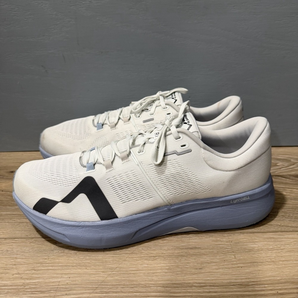 Mount to Coast R1 Men's Running Shoes 11.5 LightCELL ZeroSag Twilight Blue White